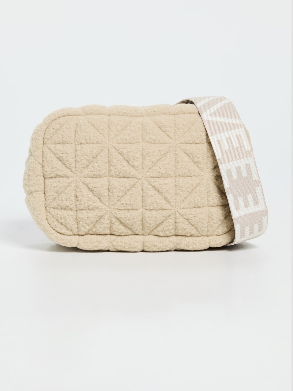 Vee Collective Vee Belt Bag Cream Sherpa
